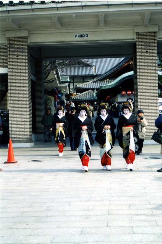 Geishas & Maikos (Gion Corner)